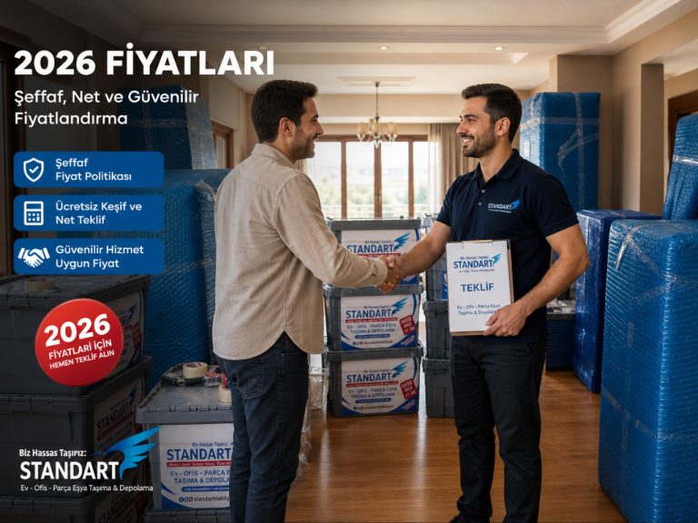 2026 Ege eşya taşıma fiyatları